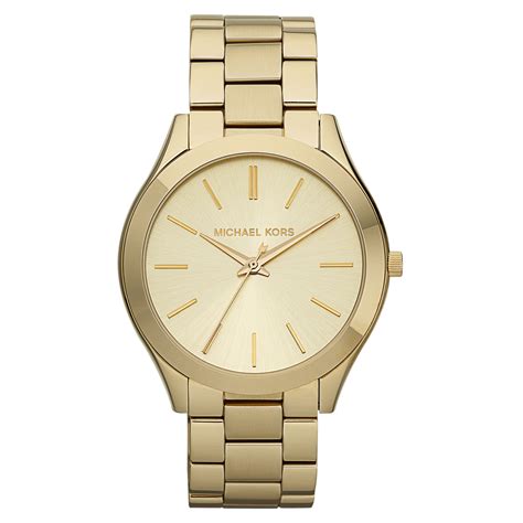 michael kors women's runway gold tone watch mk3179|michael kors gold tone.